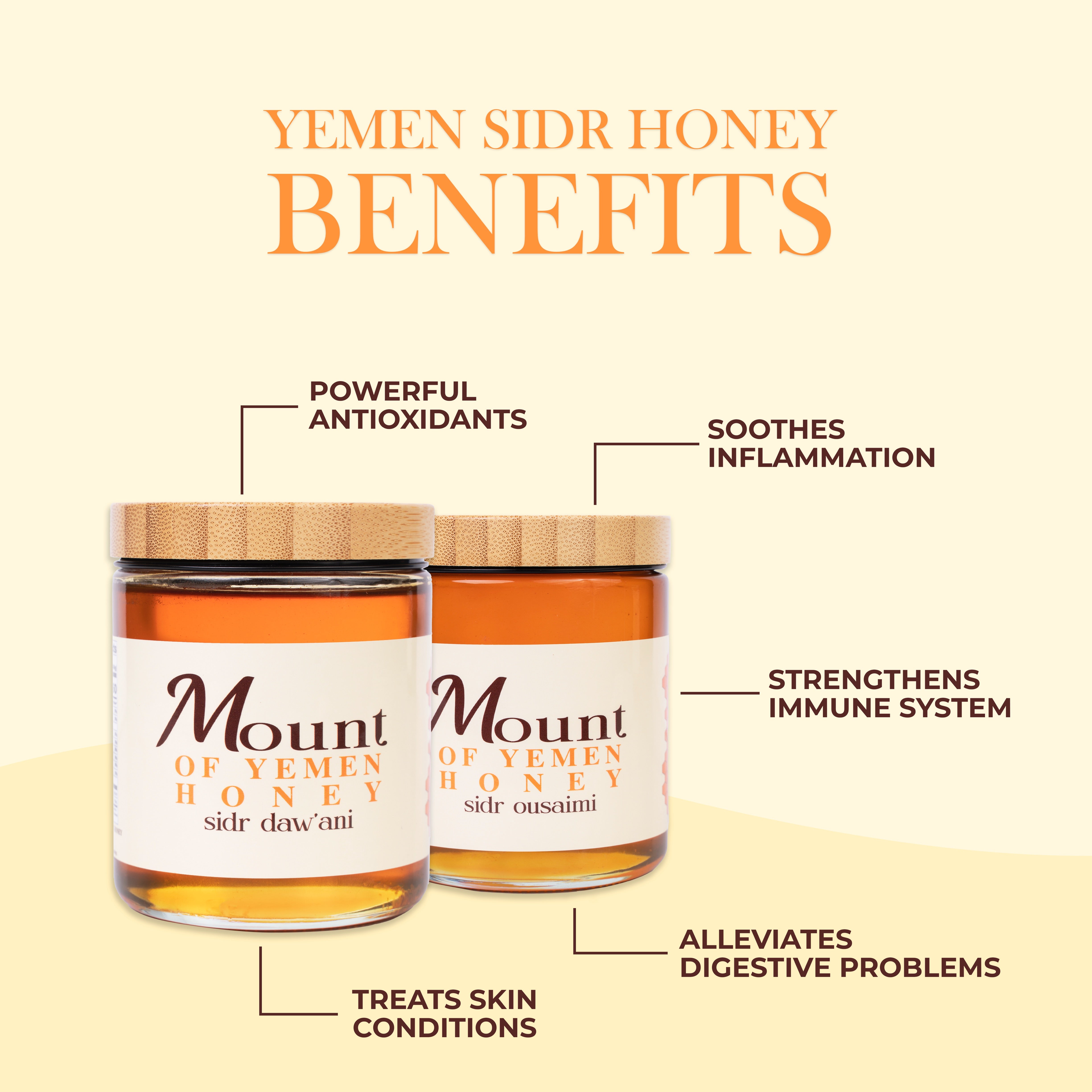 Authentic Yemen Ousaimi Sidr Honey 8 oz
